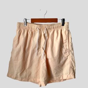 Light Peach Colored H&M Swimming Trunks Size Small